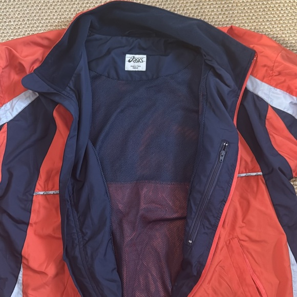 vintage Y2K ASICS New York City marathon jacket M - Picture 4 of 8